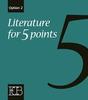 Literature for 5 points option 2 ליטרצ'ר פור 5 נק' אופ' 2 -ECB 
