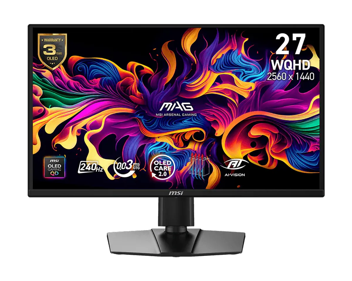 מסך מחשב מסך 272QP QD-OLED X24 MSI 