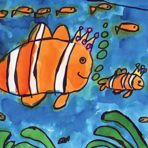 בלוק ילדים Paint Pad לצבע 22.9X30.5 ס