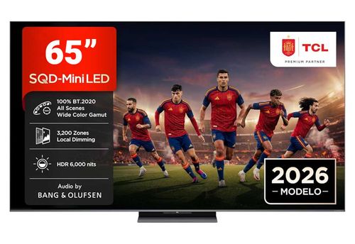 טלוויזיה 65 אינץ TCL 65C8L 144Hz SQD-Mini LED TV 4K 