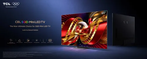 טלוויזיה 75 אינץ TCL 75C8L 144Hz SQD-Mini LED TV 4K 