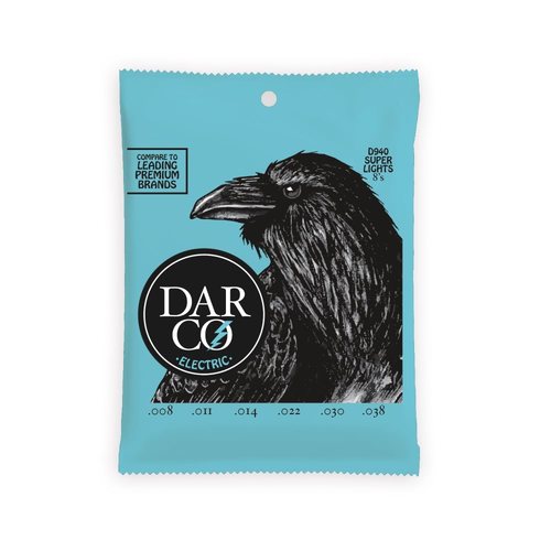 סט מיתרים לחשמלית 0.08-0.38 DARCO D940