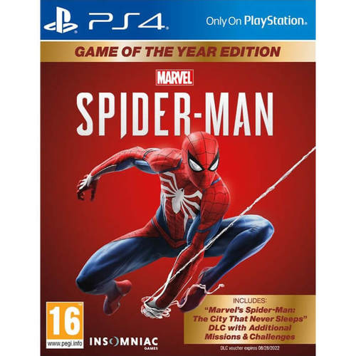 משחק לסוני 4 - PS4 Marvel's Spider-Man: Game of the Year Edition