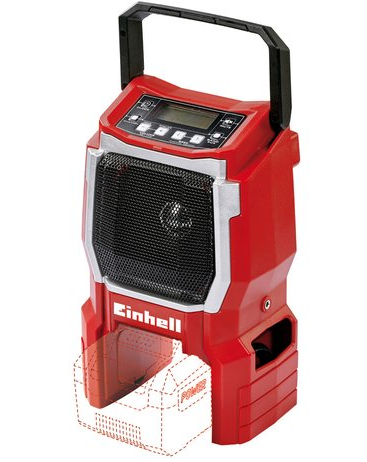 רדיו לשטח 18V גוף בלבד דגם TE-CR 18 LI תוצרת EINHELL