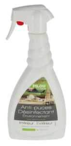 תרסיס סביבתי נגד פרעושים וקרציות 500 מ"ל - Pilou flea disinfectant for the environment