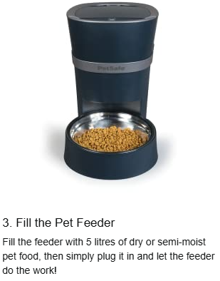 פטסייף 2.0 מתקן האכלה חכם לכלב וחתול - PetSafe Smart Feed