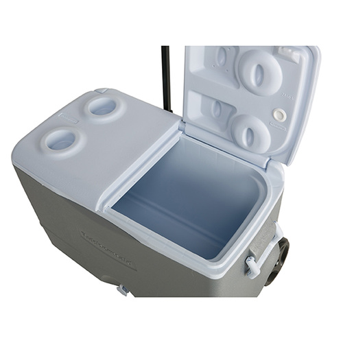 צידנית קשיחה על גלגלים EXTREEM   50 ליטר RUBBERMAID שומרת קור 5 ימים