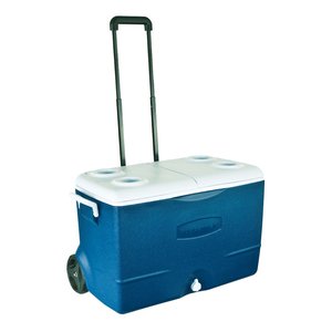 צידנית קשיחה על גלגלים EXTREEM   50 ליטר RUBBERMAID שומרת קור 5 ימים RUBBERMAIB