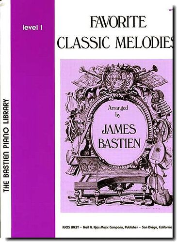 ספר תווים Favorite Classic Melodies 1