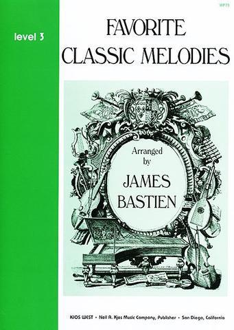ספר תווים Favorite Classic Melodies 3