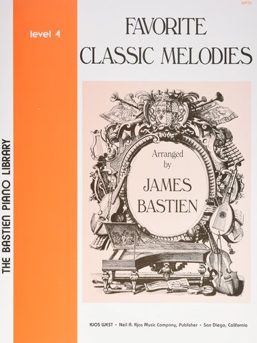 ספר תווים Favorite Classic Melodies 4