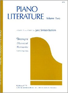 ספר תווים Piano Literature 2 James Bastien