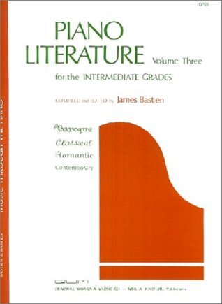 ספר תווים Piano Literature 3
