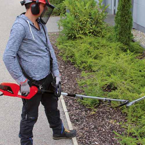 גוזם + מסור שרשרת טלסקופי, חשמלי GC-HC 9024 תוצרת EINHELL