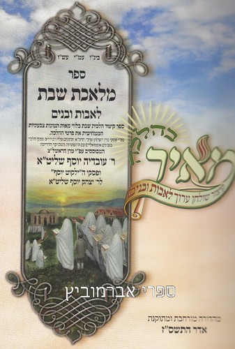 מלאכת שבת לאבות ובנים