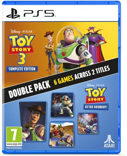 Toy Story: Retro Roundup! + Toy Story 3 Complete Edition Double Pack PS5  הזמנה מוקדמת 