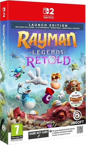 Rayman Legends Retold - Launch Edition Nintendo Switch 2