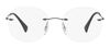 משקפי ראיה Ray Ban 0RX8747 1128 יוניסקס אפור מתכתי כהה מט