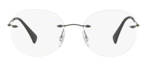 משקפי ראיה Ray Ban 0RX8747 1128 יוניסקס אפור מתכתי כהה מט