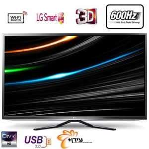 טלוויזיה פלזמה 50" LG 3D SMART דגם PH6710  אל ג'י