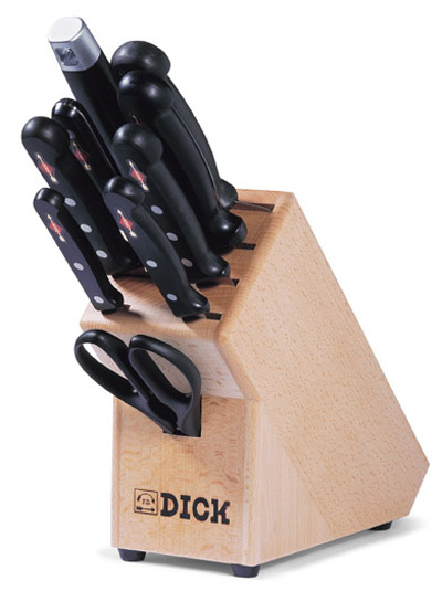 בלוק עץ עם סכינים DICK