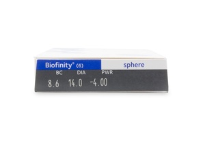 Biofinity 24pck עדשות חודשיות Cooper Vision