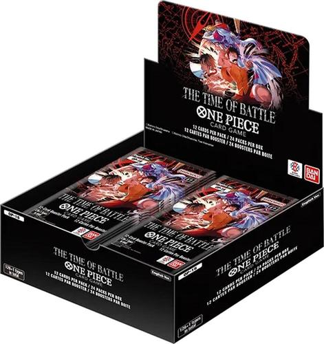 קלפי וואן פיס בוסטר בוקס אנגלי OP-16 The Time of Battle Booster Box - The Time of Battle (OP16)