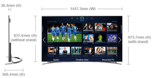 טלויזיה Samsung UA65F8000 LED ‏65 ‏אינטש סמסונג 