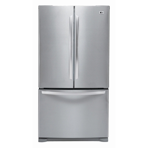 מקרר 3 דלתות מבית LG דגם GRB259STA צבע טיטניום אל ג'י