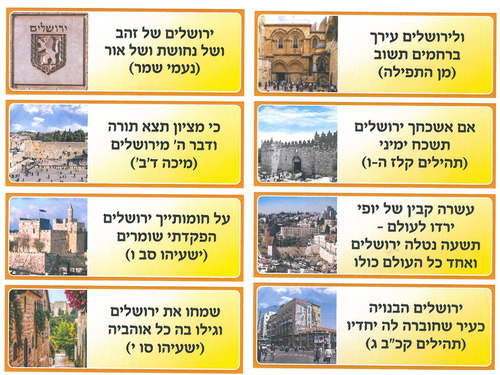 ערכת פתגמים על ירושלים