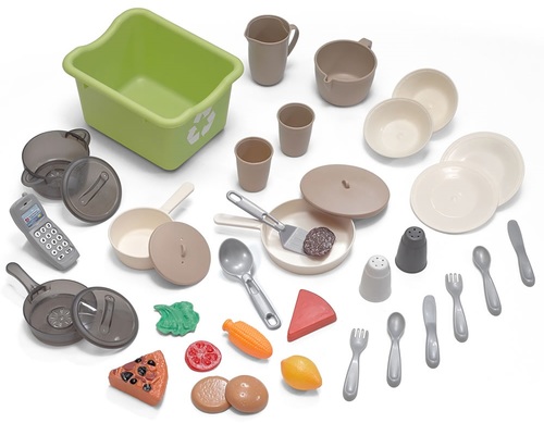 מטבח לילדים דגם לייף סטייל חלומי עם 37 אביזרי משחק 8521