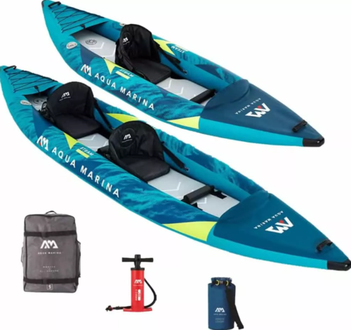 קיאק מתנפח זוגי אקווה מרינה מקצועי AQUA MARINA ST412 STEAM 