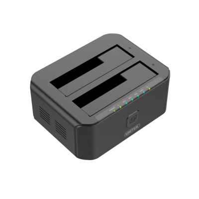 USB3.0 to SATA6G Dual Bay 2.5”/3.5”Hard Disk Docking Station