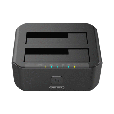 USB3.0 to SATA6G Dual Bay 2.5”/3.5”Hard Disk Docking Station