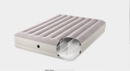 מזרן מתנפח זוגי עם משאבה נטענת לניפוח 64179 INTEX PRESTIGE MID