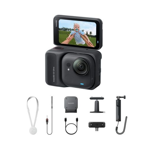 באנדל מצלמה זעירה Insta360 Go Ultra 4K Creator Bundle