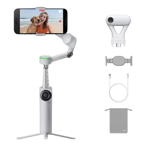 באנדל מייצב צילום Insta360 Flow 2 Pro AI Tracker Kit