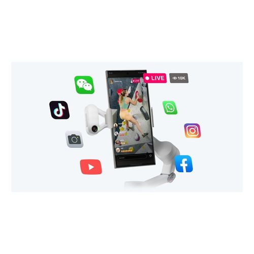באנדל מייצב צילום Insta360 Flow 2 Plus AI Tracker Kit