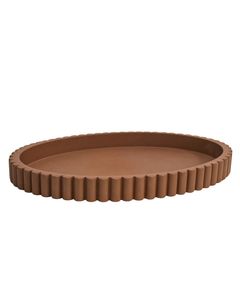 מגש בטון Flo 24X33 ס"מ  - טרקוטה
