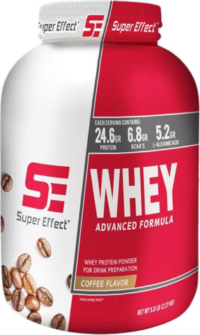 אבקת חלבון סופר אפקט Super Effect WHEY בטעם קפה | 2 ק