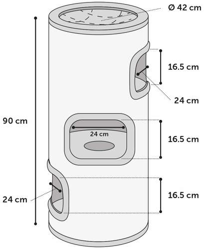 משטח גירוד BARREL ENES פלמינגו