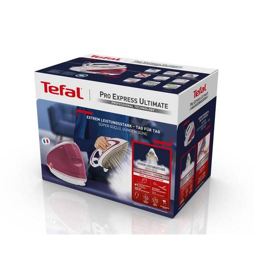 מגהץ קיטור 2600 וואט Tefal Pro Express Ultimate GV9566E1 