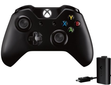 בקר אלחוטי מקורי, סוללה ומטען  Xbox one