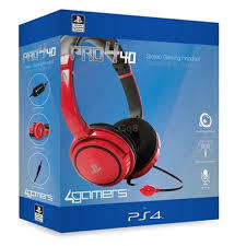 PS4 4gamers PRO4-10 red