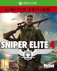 sniper elite 4 limited edition Xbox One