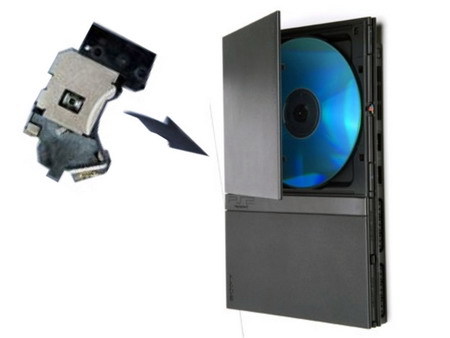 PlayStation 2 Slim החלפת עינית