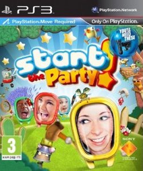 PS3 Start The Party! Move Compatible