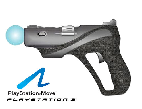 PS3 PlayStation Move Gun