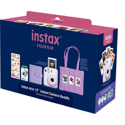 קיט מצלמה פיתוח מיידי Fujifilm Instax Mini 12 