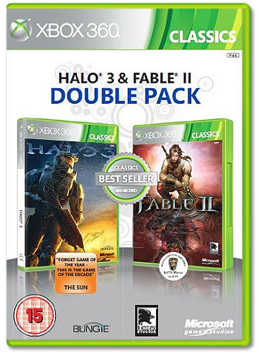 Xbox 360 : Fable 2 and Halo 3 bundle